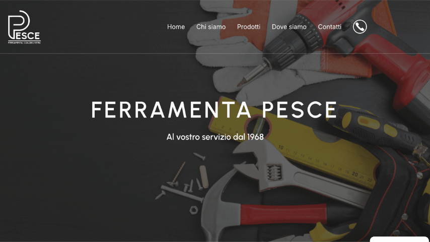 Sito web Ferramenta Pesce Calabria Cosenza
